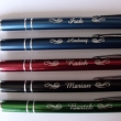 engraved metal pens